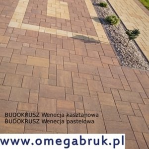 Aranżacja podjazdu z kostki Wenecja - Galeria Kostki